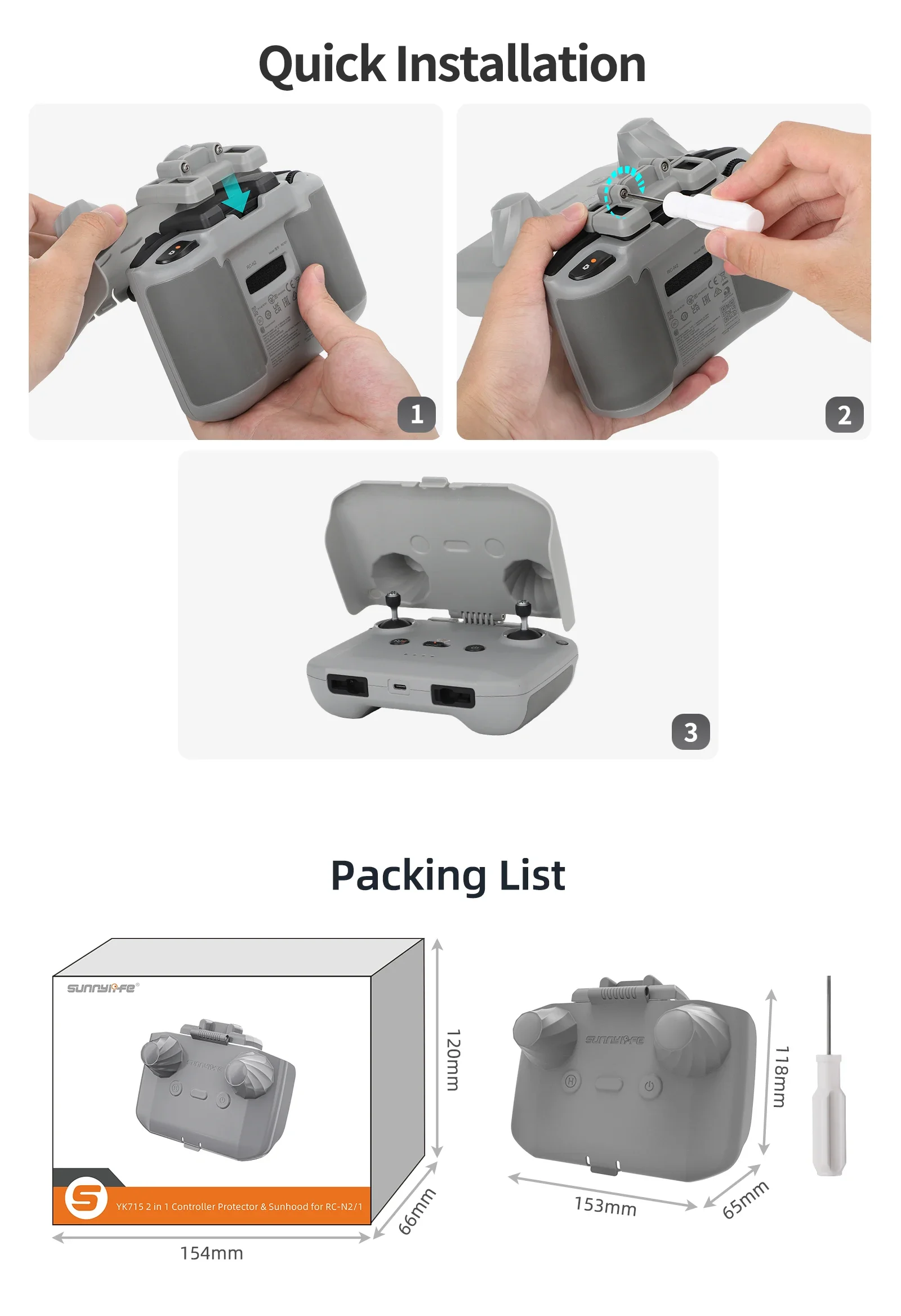 2 in 1 Controller Protector Su - Dji Drone Mini 4 Pro review and price