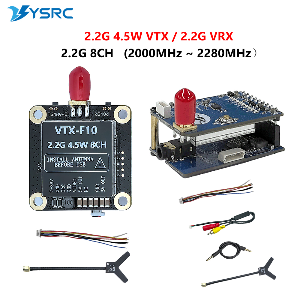2.0-2.2G 4.5W VTX 8CH FPV Vide - Drone Receiver review and price