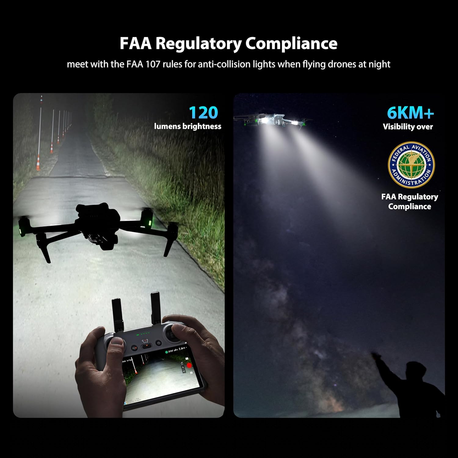 STARTRC Drone Strobe Light Ant - Dji Drone Mini 4 Pro review and price